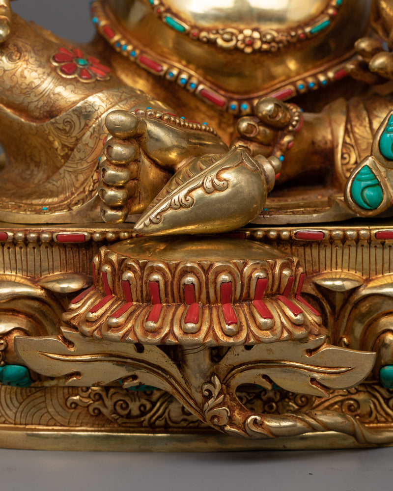 Dzambhala, The Bodhisattva of Riches | Abundance Embodied in Golden Majesty