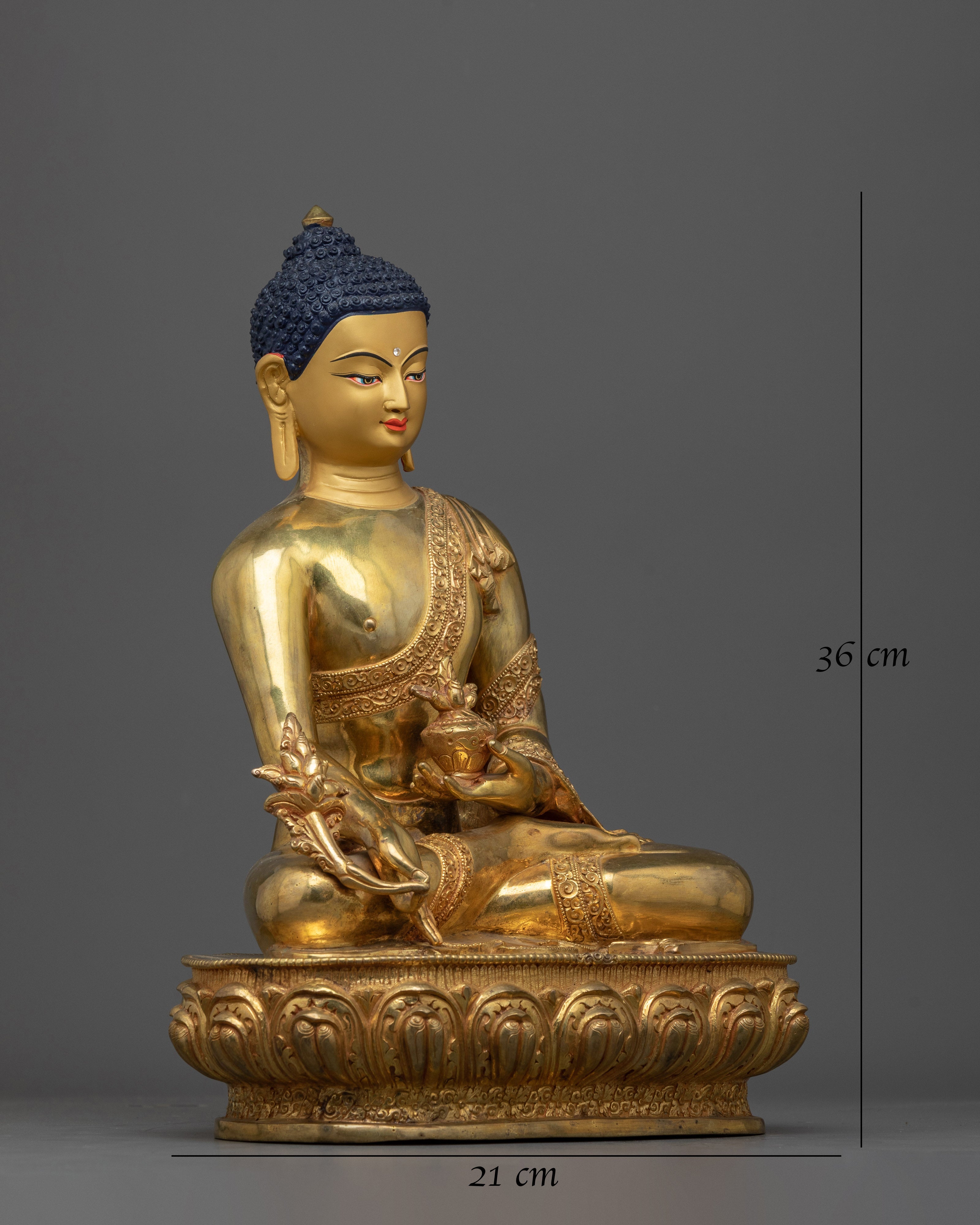 The Medicine Buddha Statue for Healing 