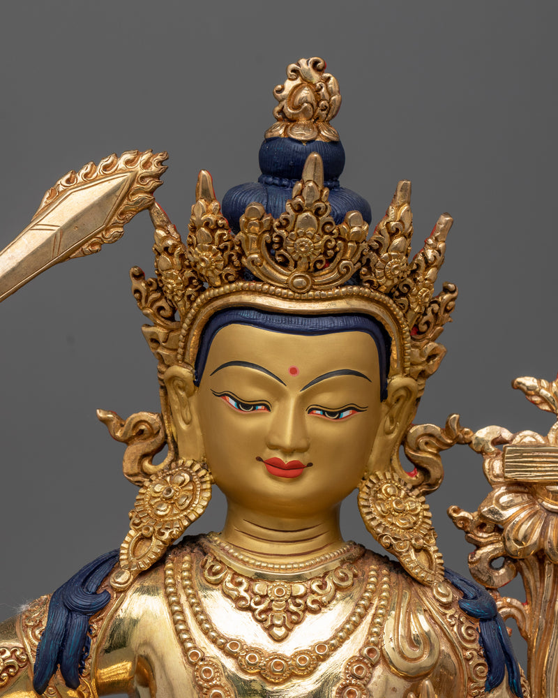 manjushri-the bodhisattva of wisdom