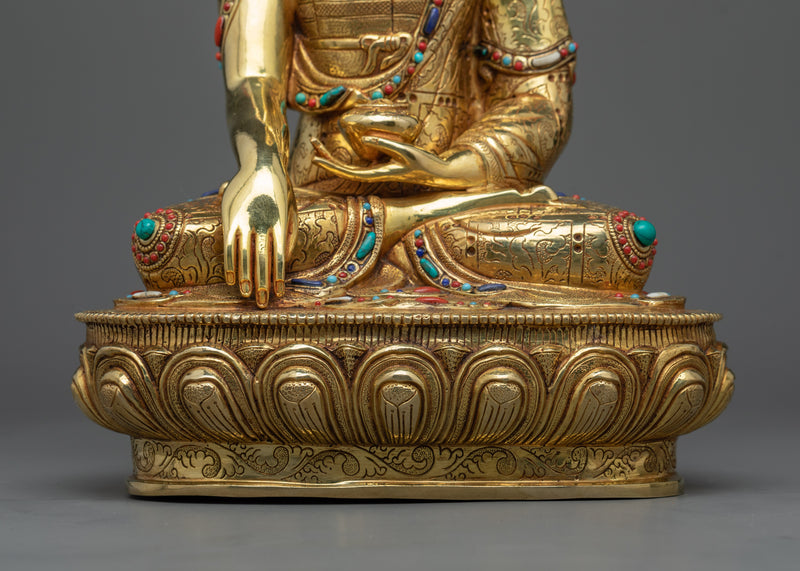 Noble Shakyamuni Buddha Statue | Handmade in Nepal