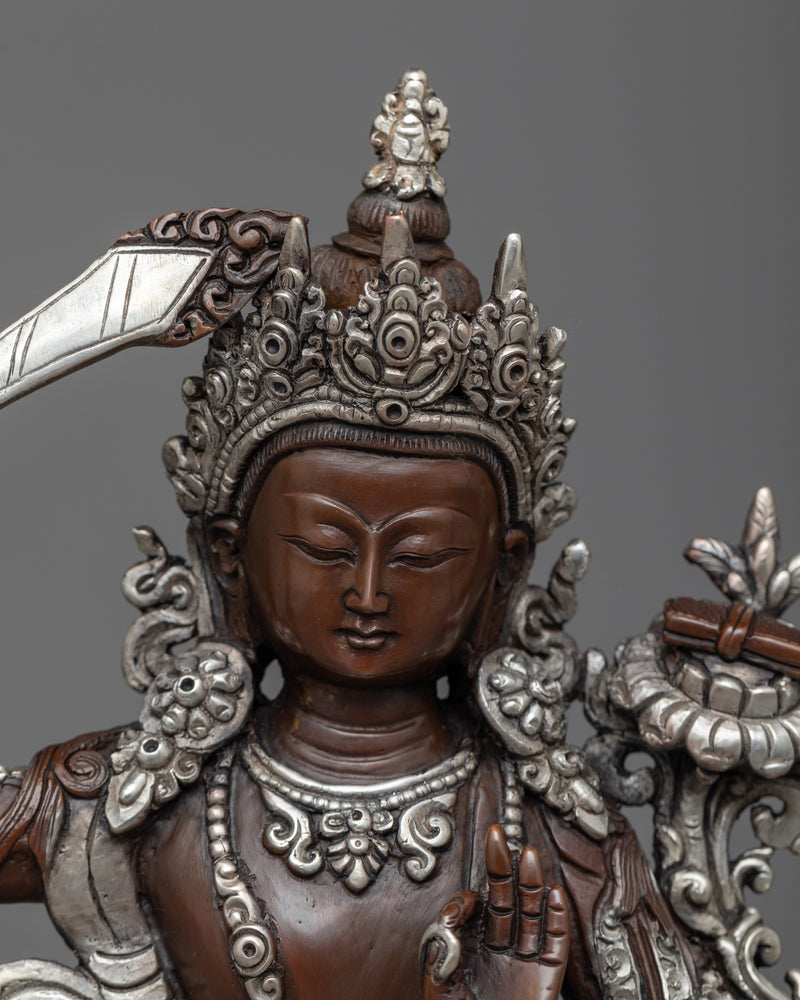 Bodhisattva Manjushri Buddha Statue | Handmade Statue Online