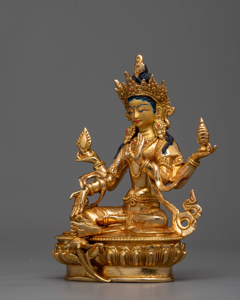 Laxmi Devi Statue | Handmade Sculpture of Goddess of Wealth