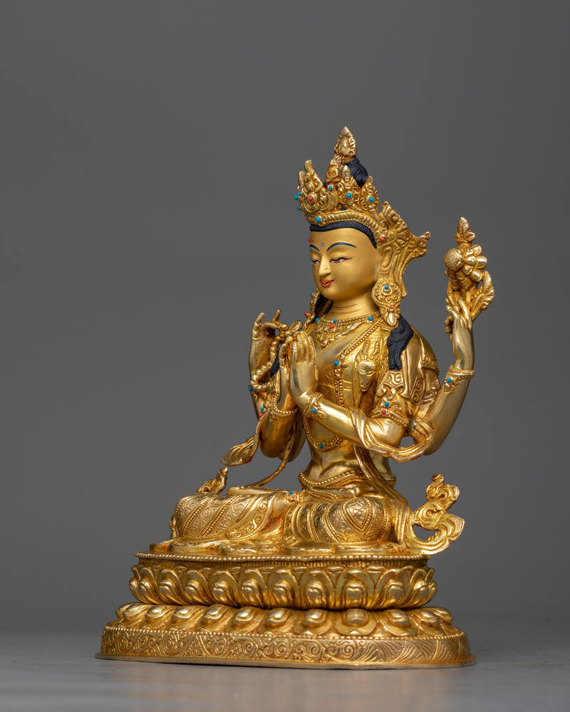 chenrezig-4 armed bodhisattva