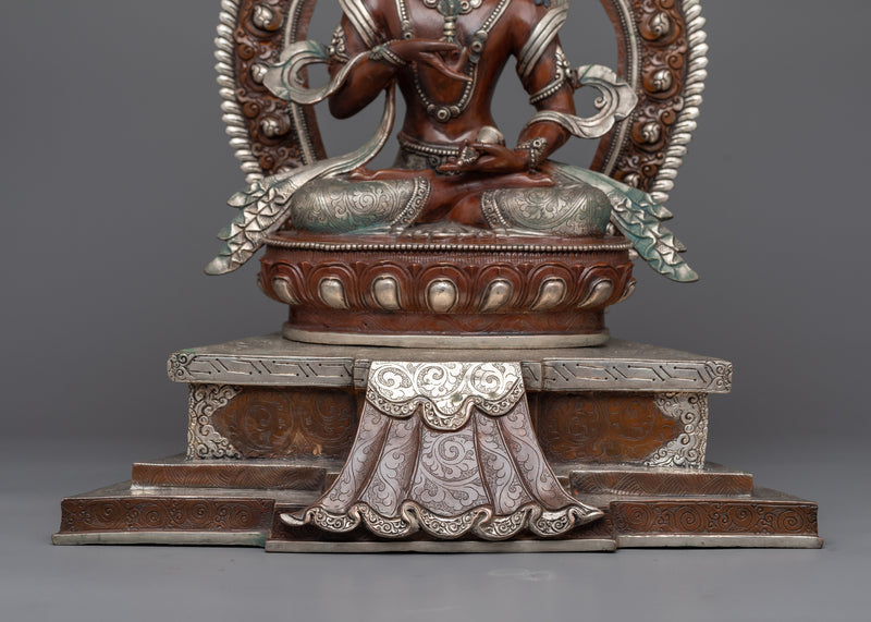 Vajra Sattva Statue on Grand Throne | Emanation of Purity