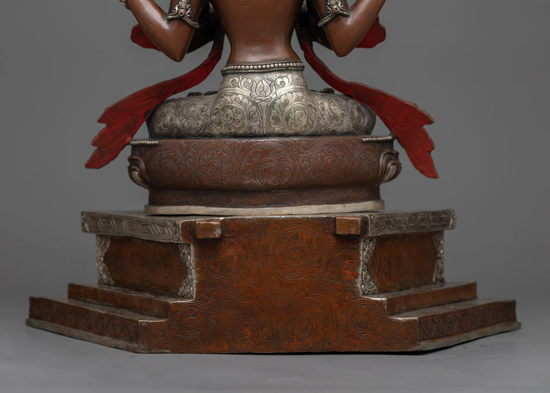 Chenrezig Bodhisattva Sculpture | Embodiment of Compassion