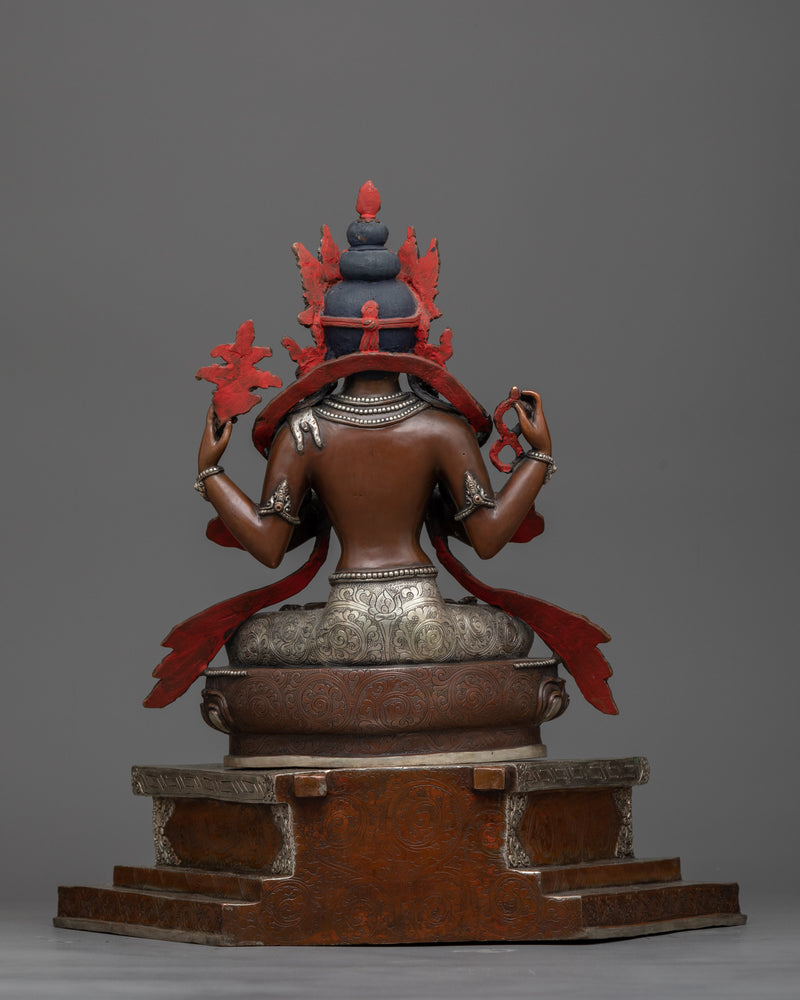 Chenrezig Bodhisattva Sculpture | Embodiment of Compassion