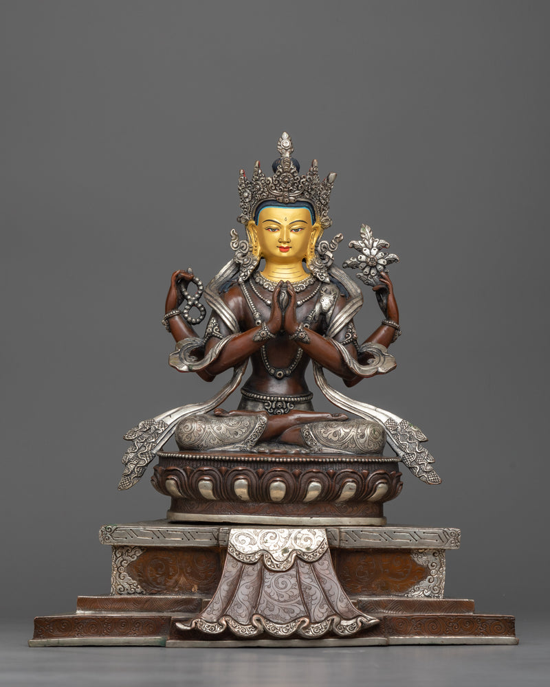 chenrezig-bodhisattva sculpture