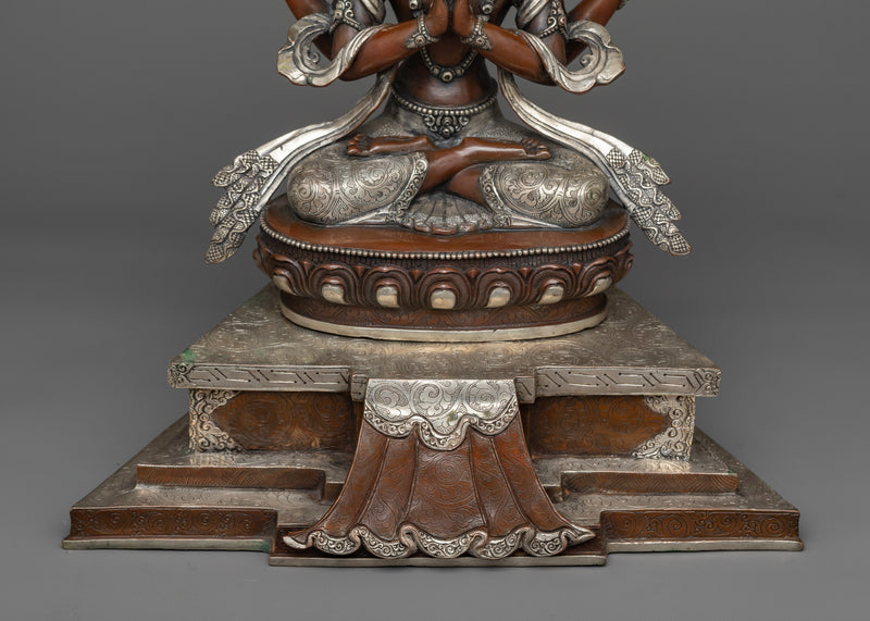 Chenrezig Bodhisattva Sculpture | Embodiment of Compassion