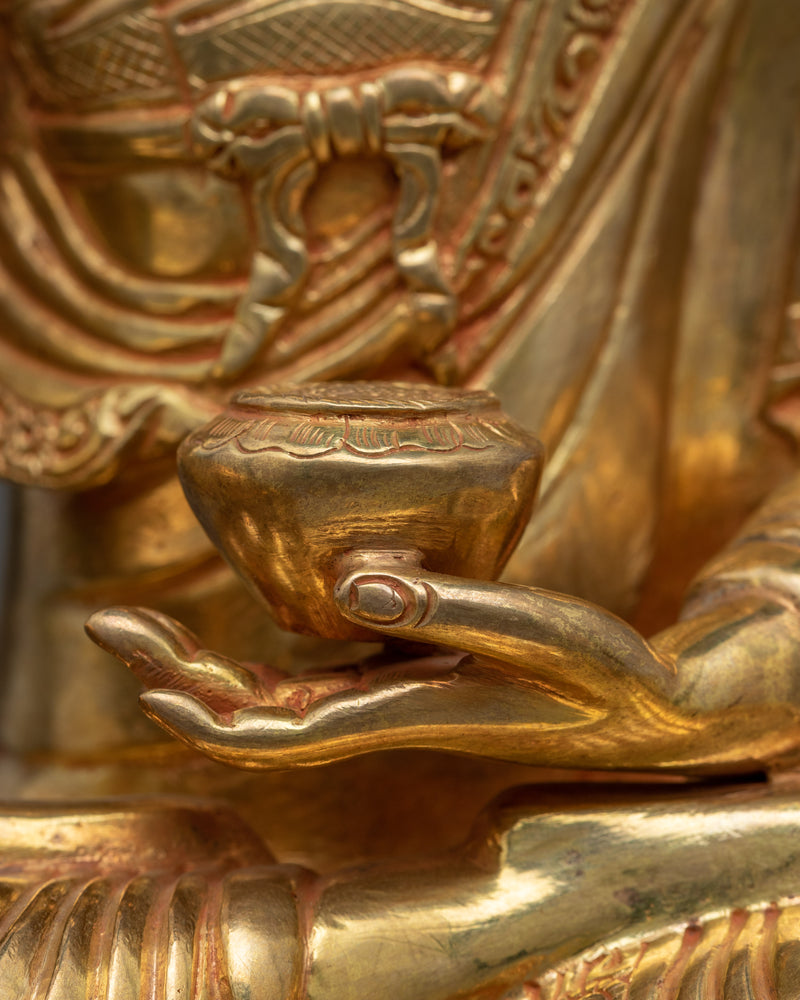 Shakyamuni Buddha Shrine Sculpture | Beacon of Enlightenment