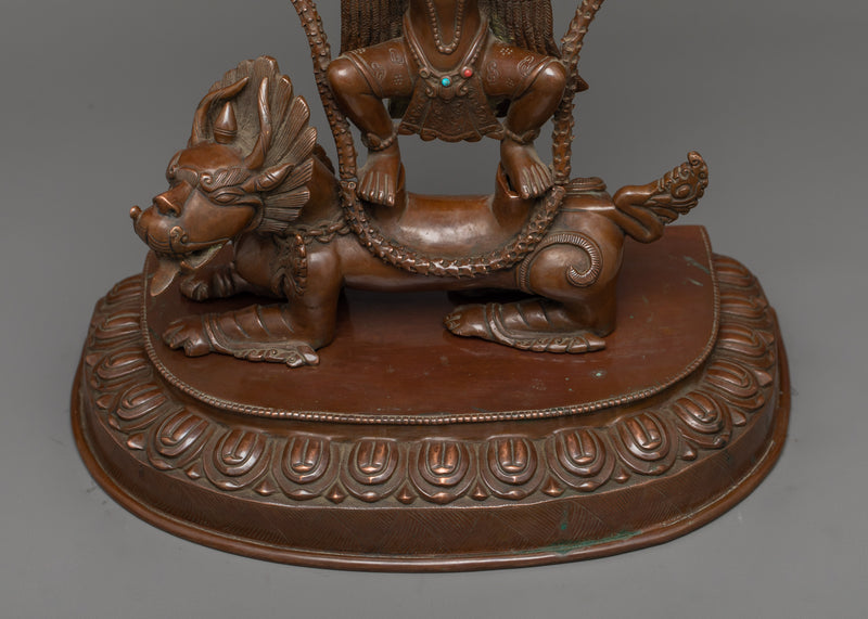 Hari Hari Hari Vahana Lokeshvara Sculpture | Embodiment of Divine Compassion