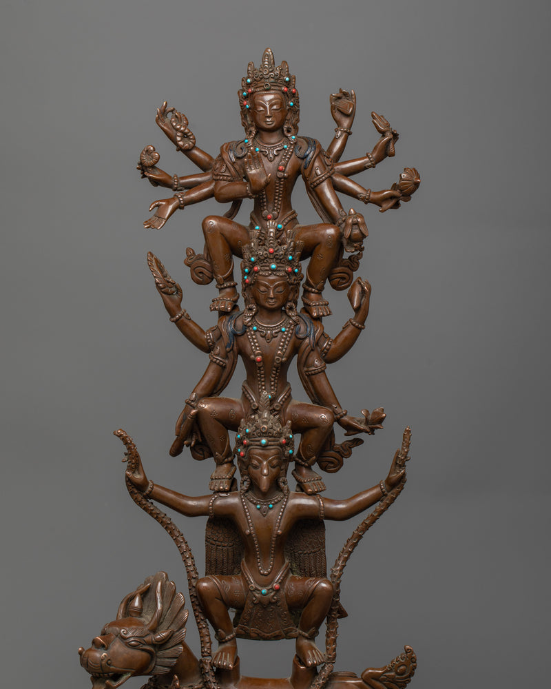 Hari Hari Hari Vahana Lokeshvara Sculpture | Embodiment of Divine Compassion