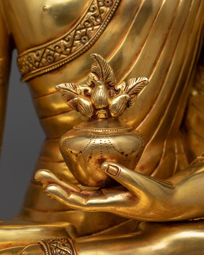 Bhaisajya Guru Buddha Sculpture | Nepalese Hand-crafted Artwork