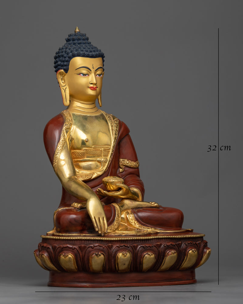 sculpture of historical buddha