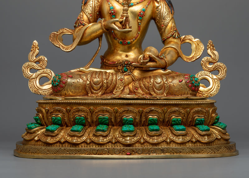 Vajrasattva, the Purification Bodhisattva Statue | Nepalese Hand-crafted Artwork