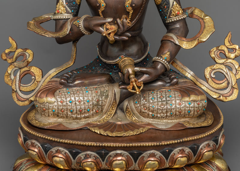 Vajrasattva Copper Sculpture | The essence of Purification