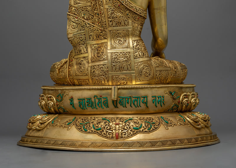 Beautiful Statue of Shakyamuni Buddha | Radiance of Enlightenment