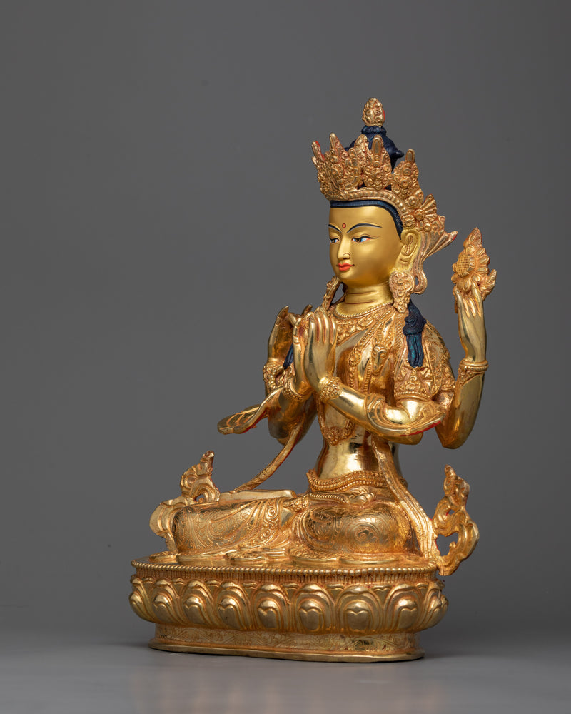 Compassion Deity | Chenrezig Avalokiteshvara Statue