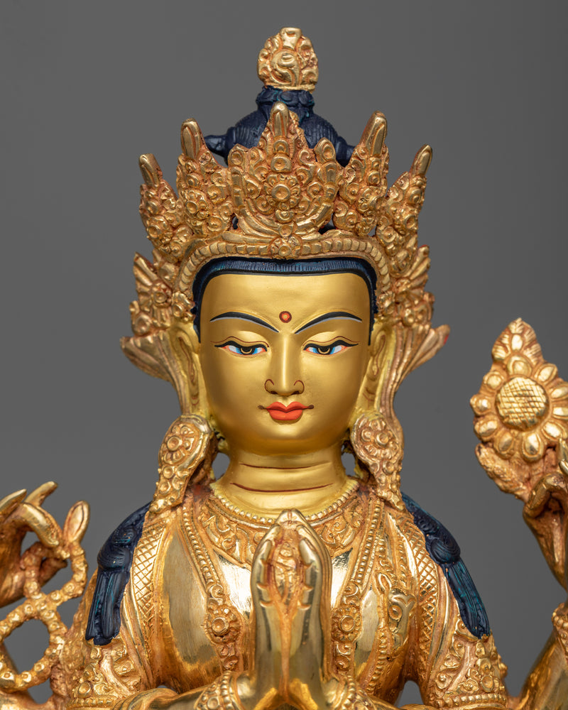 Compassion Deity | Chenrezig Avalokiteshvara Statue
