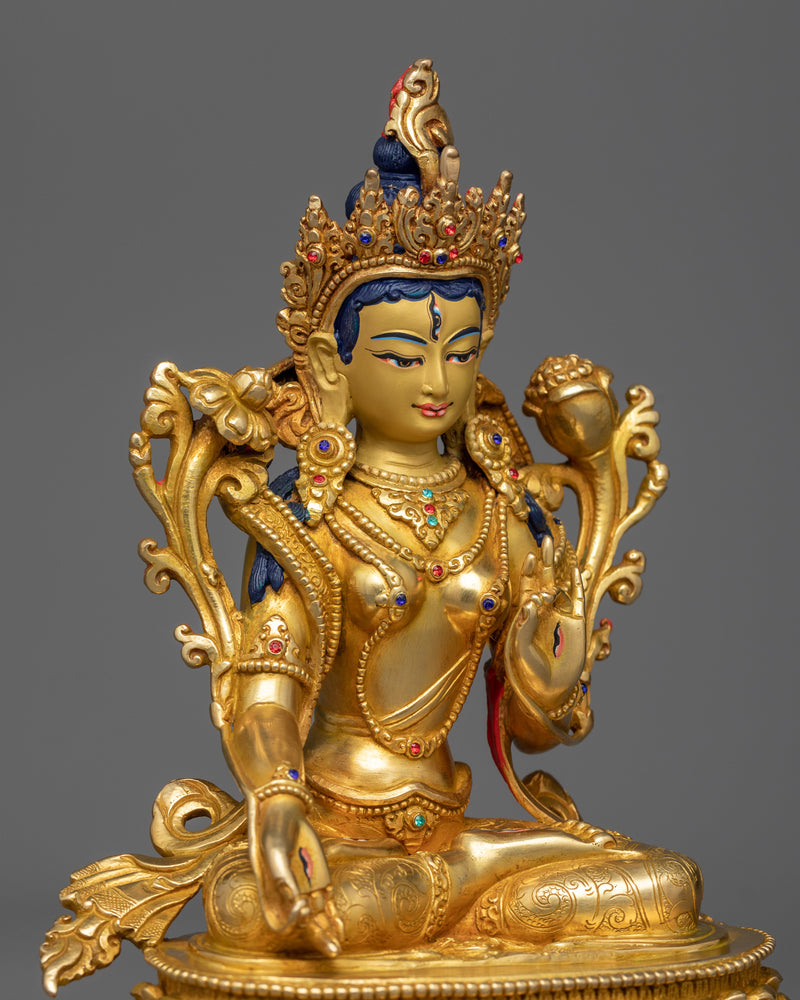 White Tara Idol | Essence of Healing and Longevity
