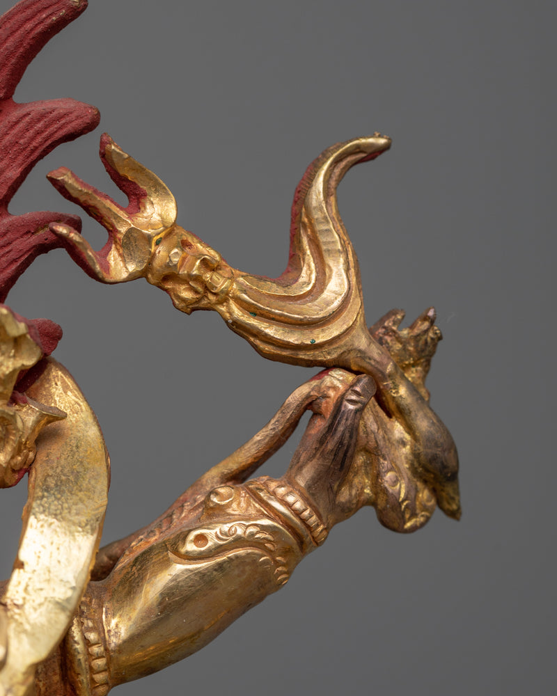 Copper Six-Armed Mahakala Statue | Protector's Dharmapala of Buddhism
