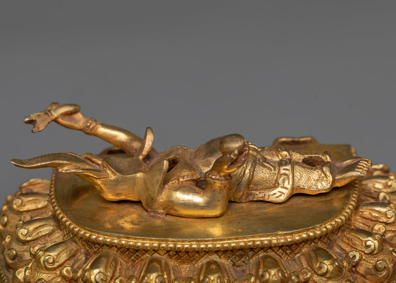 Copper Six-Armed Mahakala Statue | Protector's Dharmapala of Buddhism