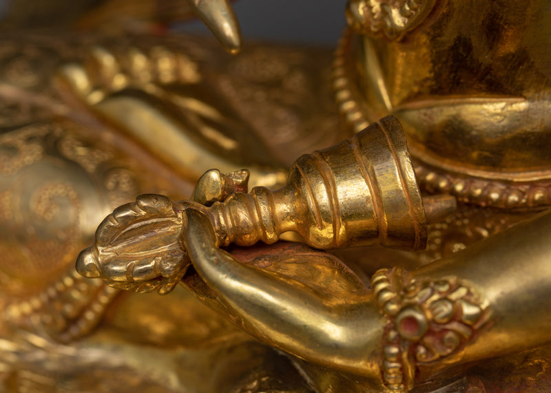 Copper Vajrasattva Sculpture | Purification and Renewal