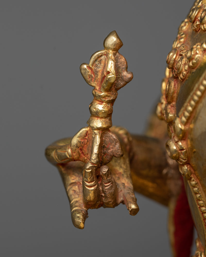 Copper Vajrasattva Sculpture | Bodhisattva of Karma Purification