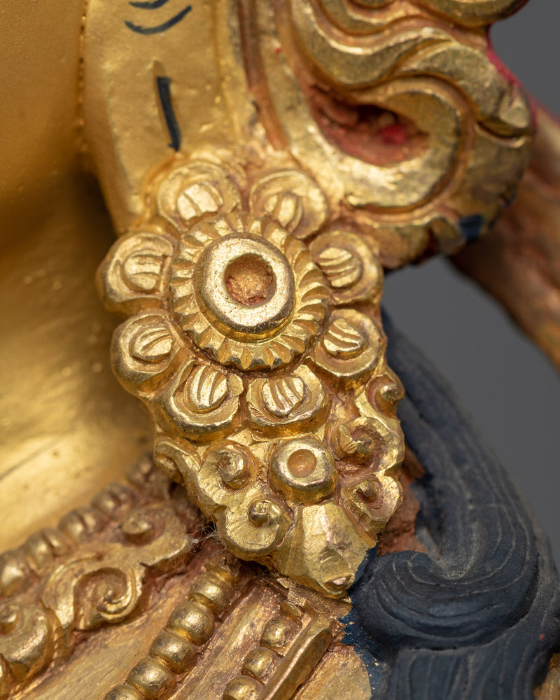 Copper Statue of White Tara | Himalayan Divine Sculptures