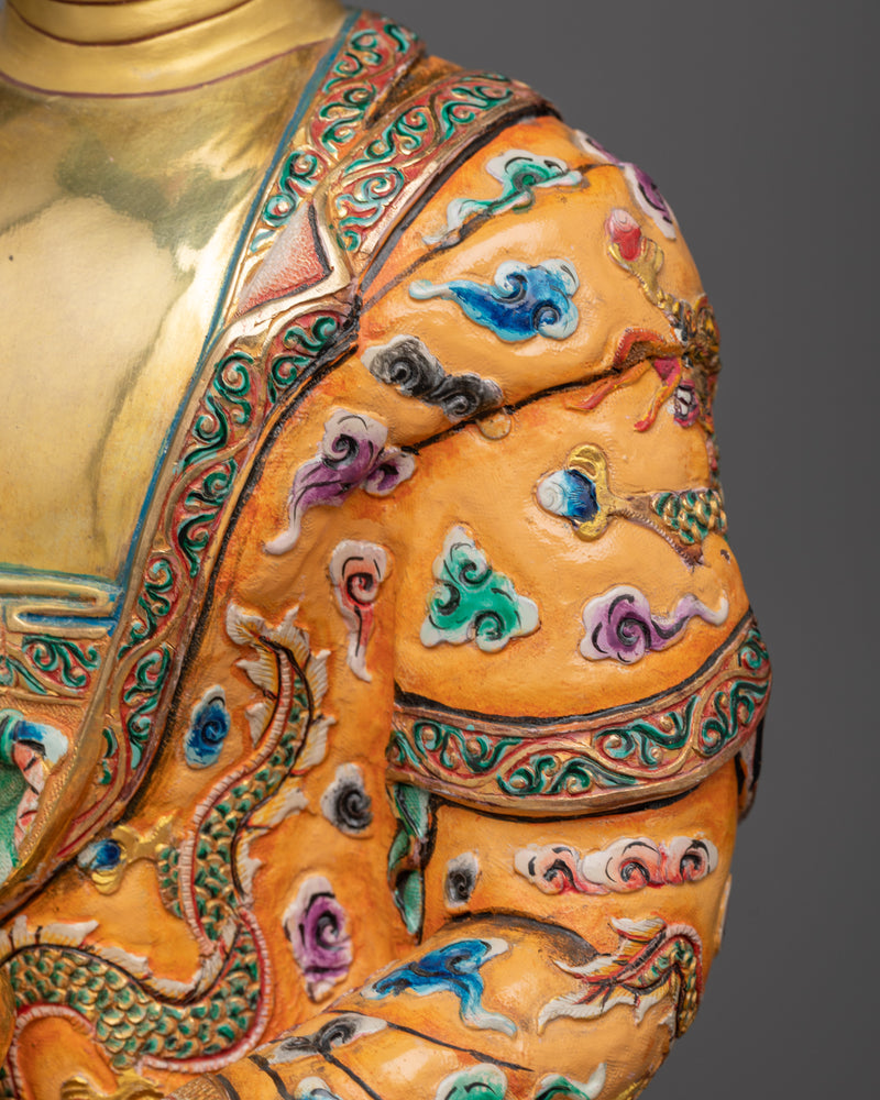 Beautiful Copper Statue of Shakyamuni Buddha | Himalayan Artworks