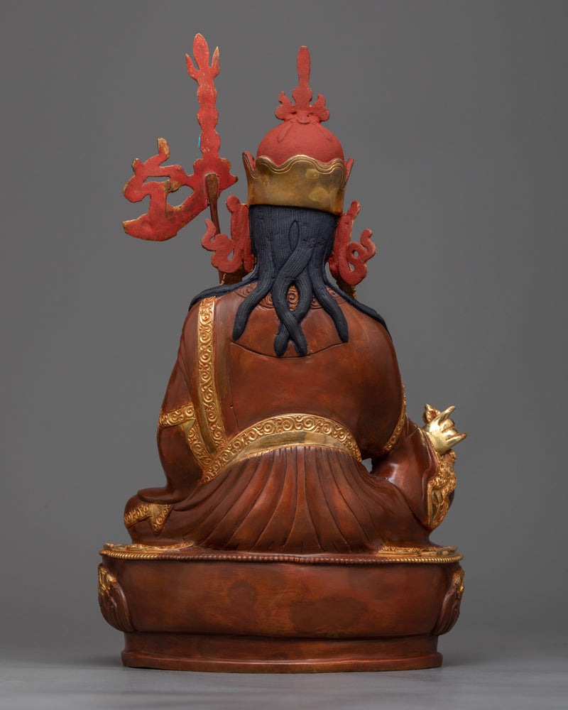 Buddha Padmasambhava Sculpture | Radiating Divine Wisdom and Spiritual Guidance