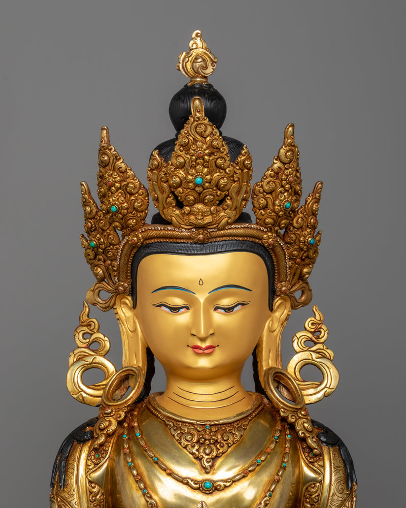 divine amitayus-sculpture