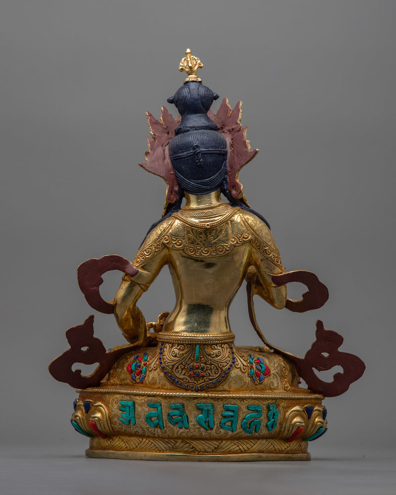 Vajrasattva Gilt Sculpture | Purification Embodied