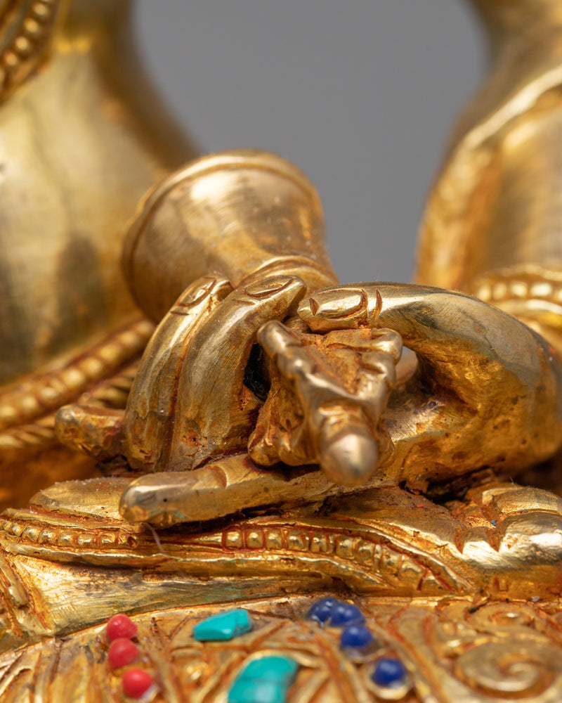 Vajrasattva Gilt Sculpture | Purification Embodied