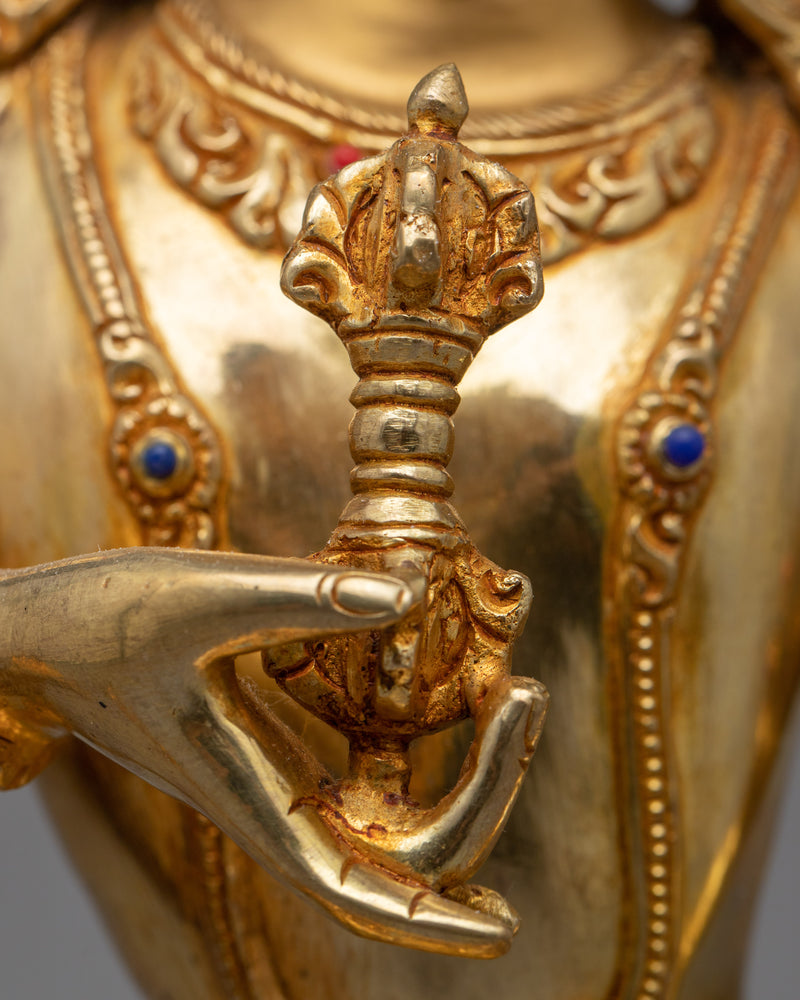 Vajrasattva Gilt Sculpture | Purification Embodied