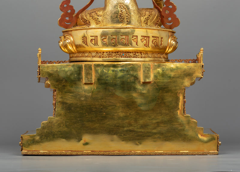 Green Tara on Regal Throne | Emanation of Active Compassion