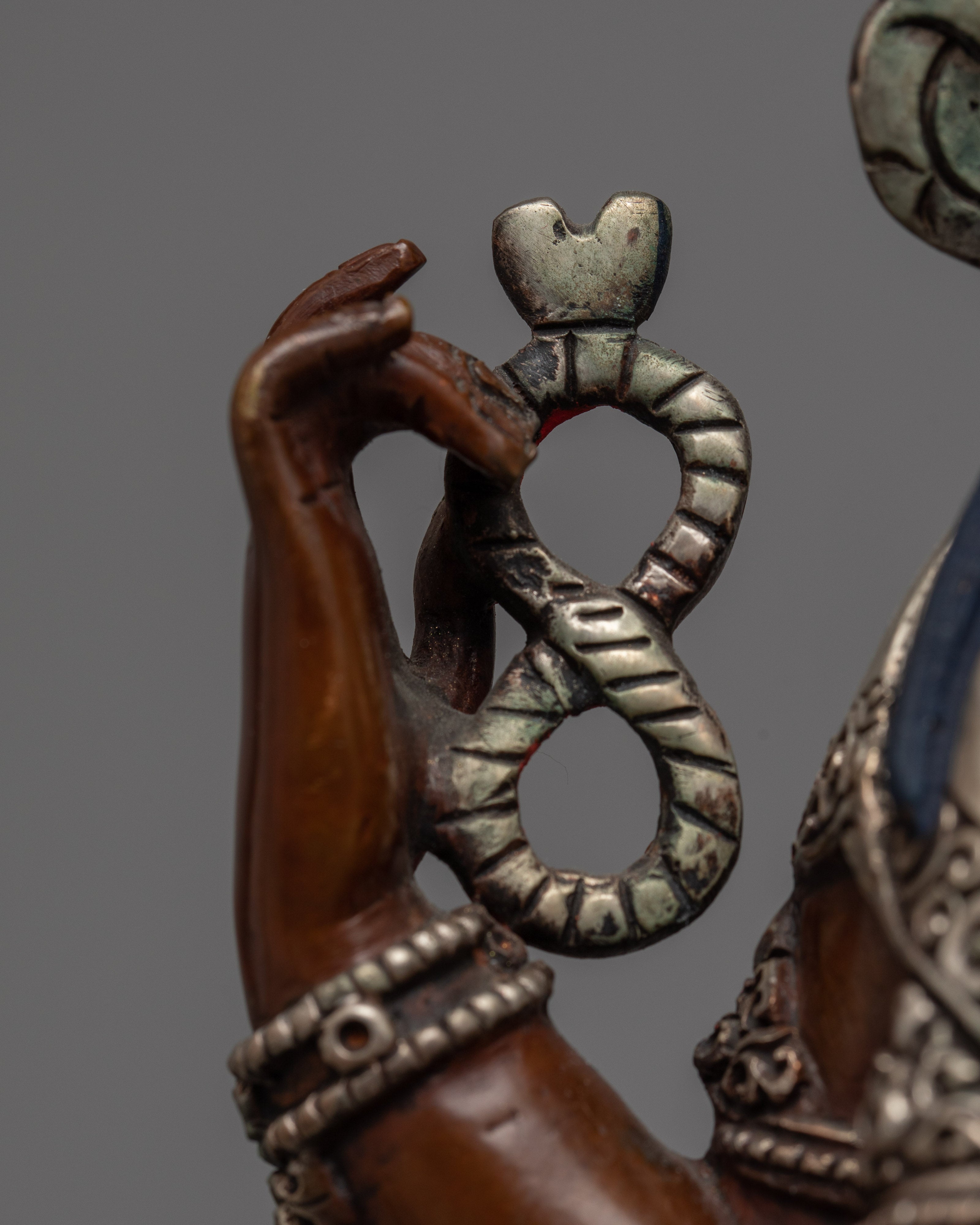Chenrezig Silver-Plated Sculpture | Harmony of Mercy