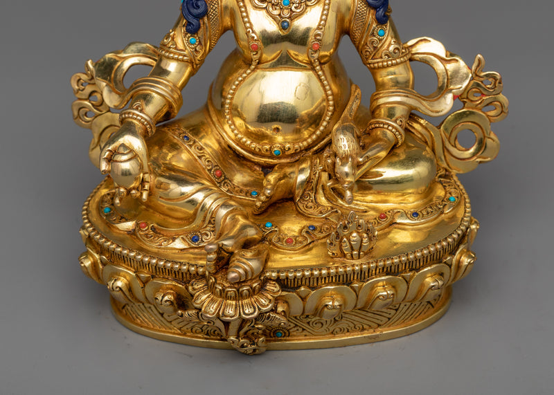 Dzambhala The Wealth Deity Statue | Beacon of Wealth and Generosity
