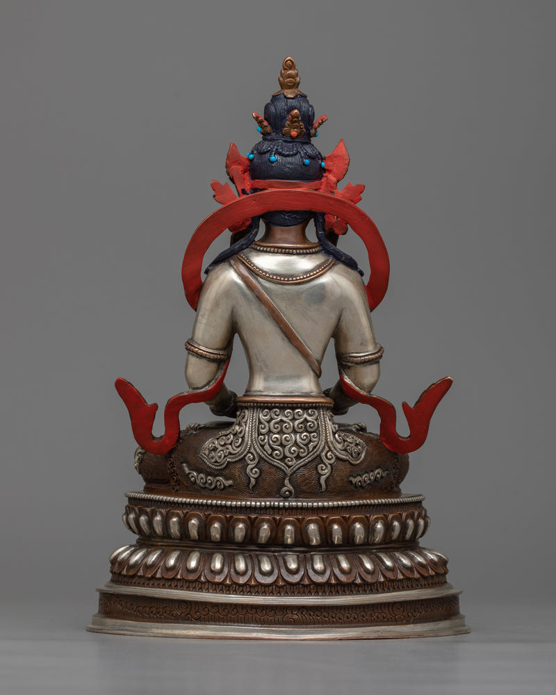 Eternal Amitayus Handmade Statue | Beacon of Longevity and Wisdom