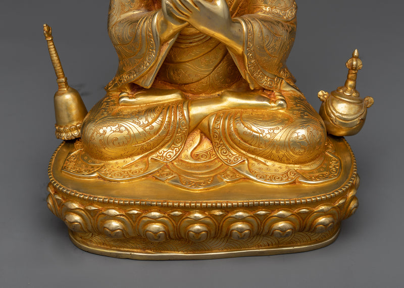 Enlightened Atisa Statue | Beacon of Buddhist Renaissance