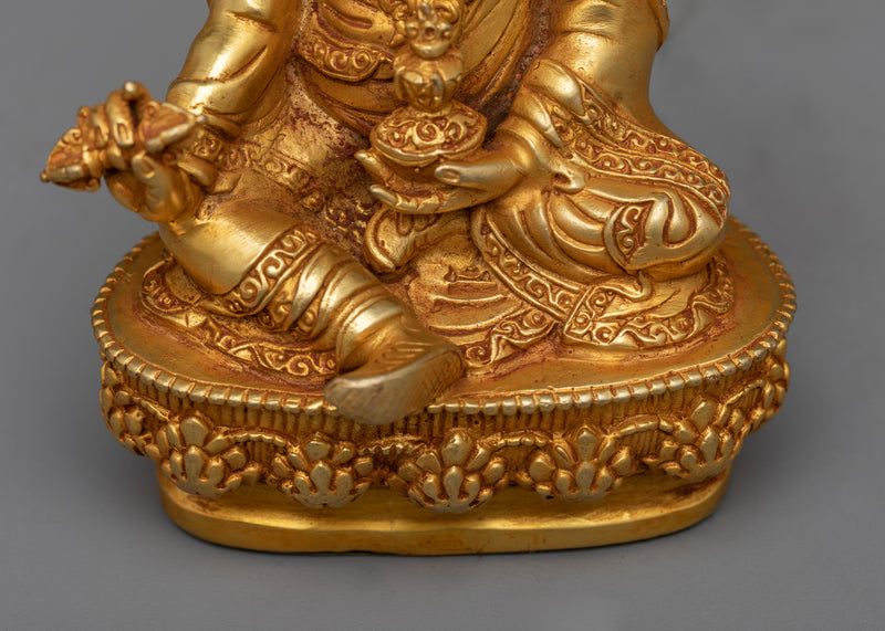 Sacred 16cm Guru Rinpoche Statue | Embodiment of Tantric Mastery