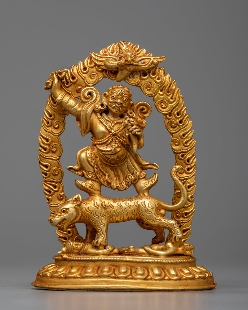 Sacred Ensemble: Guru Rinpoche and His 8 Manifestations | Spiritual Journey in Gold