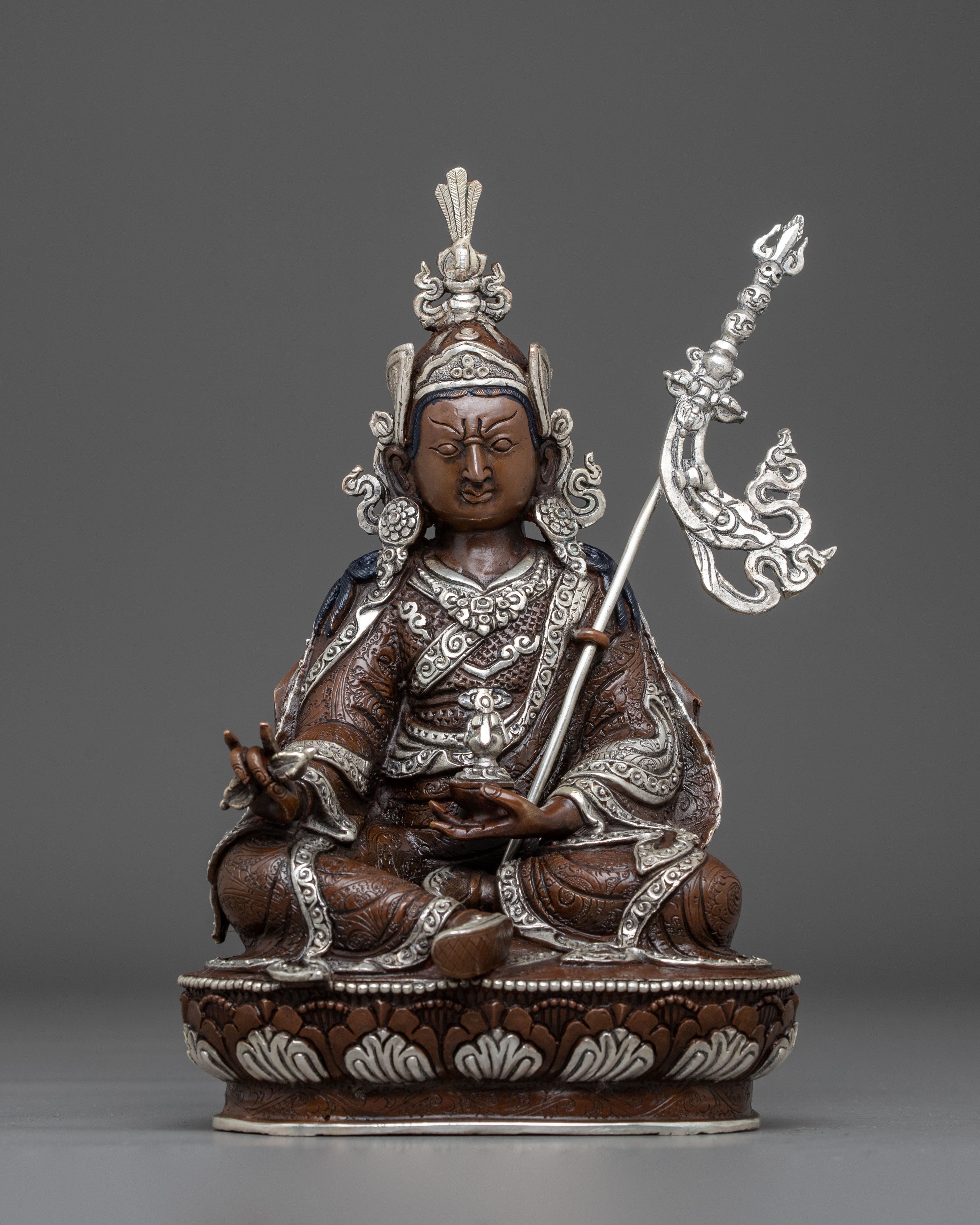 Handmade Statue of Guru Padmasambhava | Precious Guru of Vajrayana