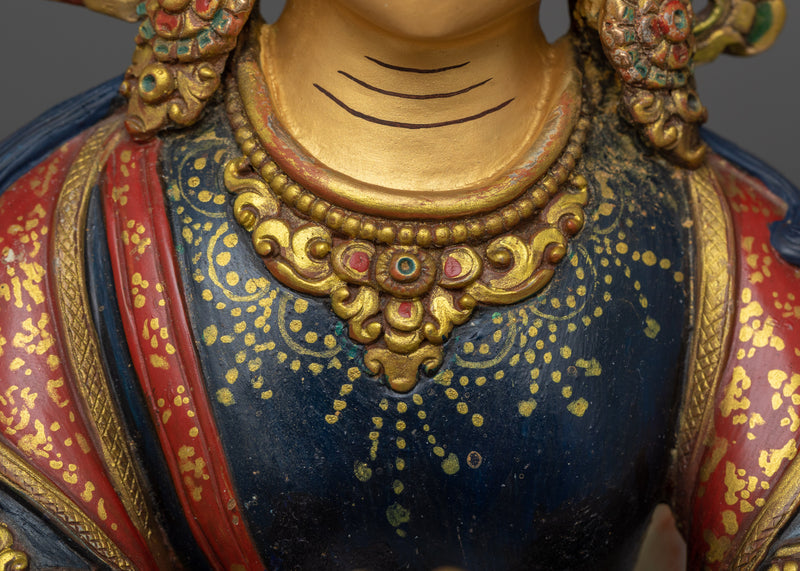 Divine Union: Vajradhara and Consort Sculpture | Symphony of Enlightenment