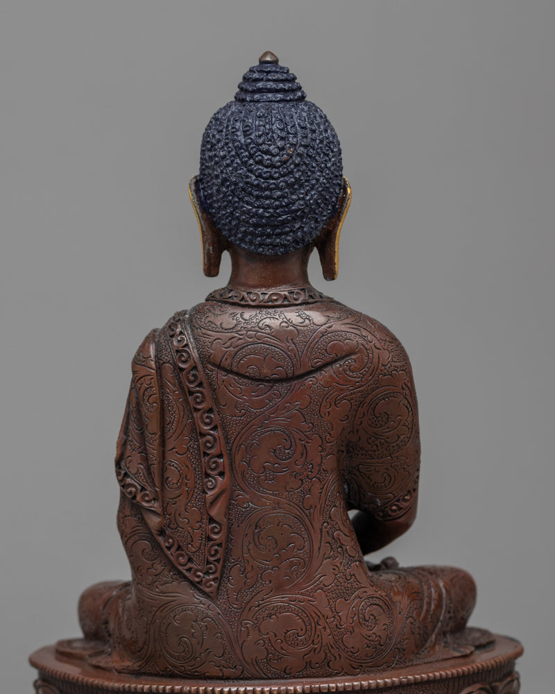 Serene Amitabha Buddha Sculpture | Emblem of Infinite Light