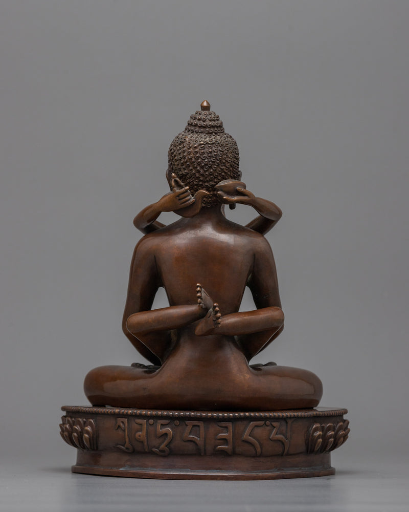 Divine Samantabhadra Shakti Sculpture | Essence of Universal Virtue