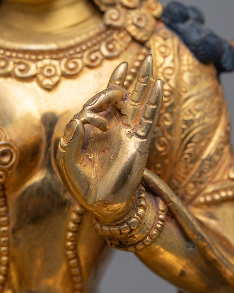 Compassionate Green Tara Sculpture | Protector and Swift Rescuer
