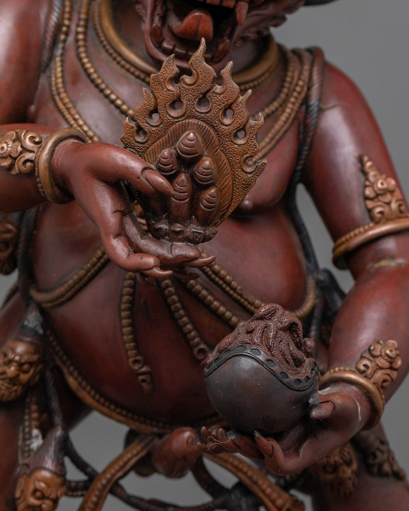Two-Arm Yamantaka Statue | Essence of Fierce Wisdom