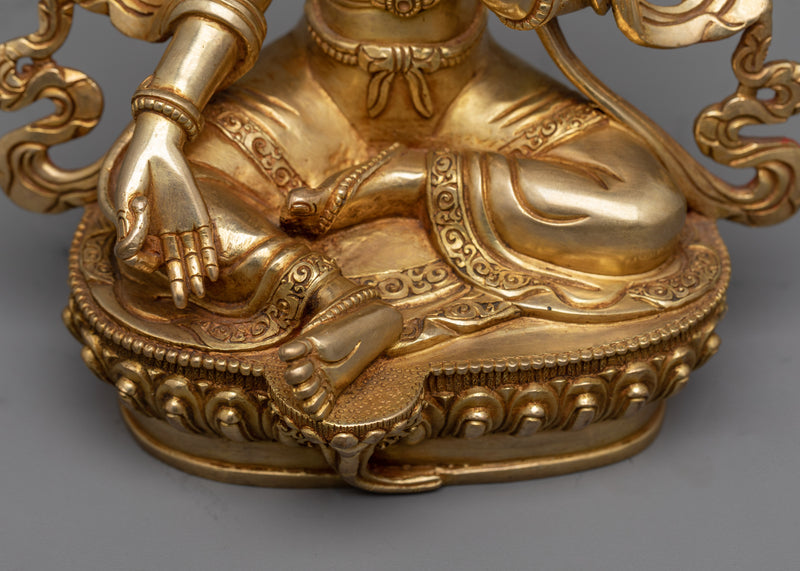 Anika Green Tara Goddess Statue | Embodying Divine Protection and Compassion