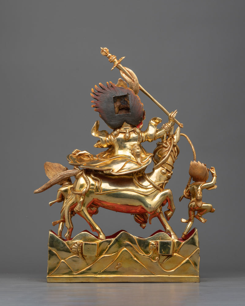 The Divine Devi Palden Lhamo Statue | Embodying Fearlessness and Protection