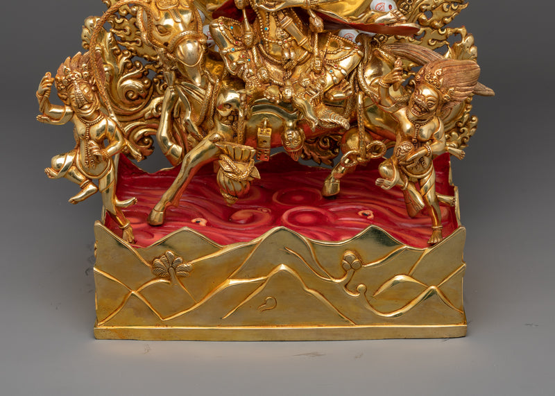 The Divine Devi Palden Lhamo Statue | Embodying Fearlessness and Protection